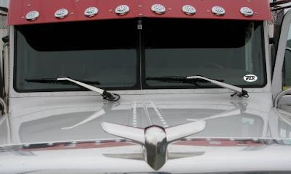 Peterbilt Wiper Arm Cover Stainless Steel