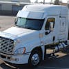 Freightliner Cascadia 17" Drop Visor Stainless Steel