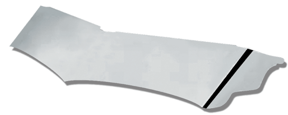 Kenworth W900 Wicked Visor 1984 - 1998 front