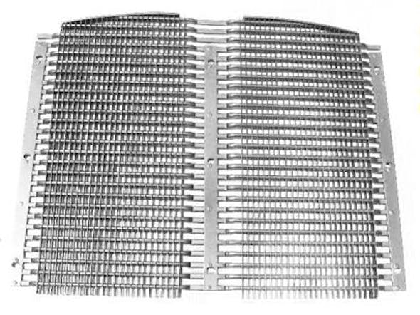 Kenworth T600 B II Aero Grill Chrome 1990 & Newer