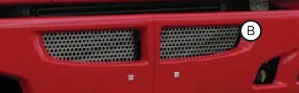 Kenworth T660 Lower Replacement Punch Grill By RoadWorks