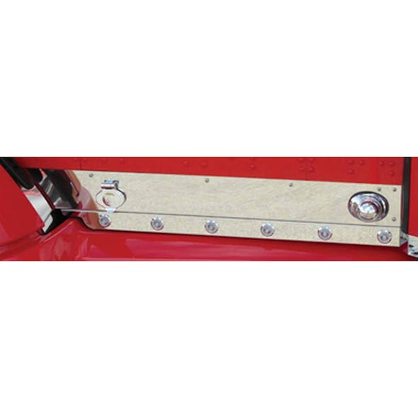 Kenworth T660 Cab Panels With Bulls-Eye LEDs Close Up