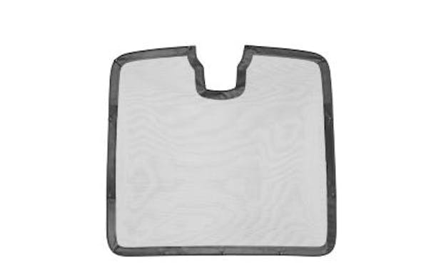 Peterbilt 357 375 377 378 379 Short Nose Belmor Bug Screen Aluminum w/ Silver Mesh 14 Turnbuttons