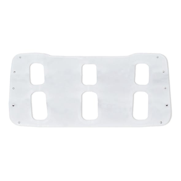 Freightliner Cascadia White Vinyl Winterfront 6 Slot