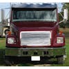 Freightliner FL 50 60 70 80 Stainless Steel Grill Insert On Red Truck
