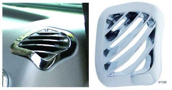 Peterbilt 2006 & Up Chrome A/C Vent Passenger Vent