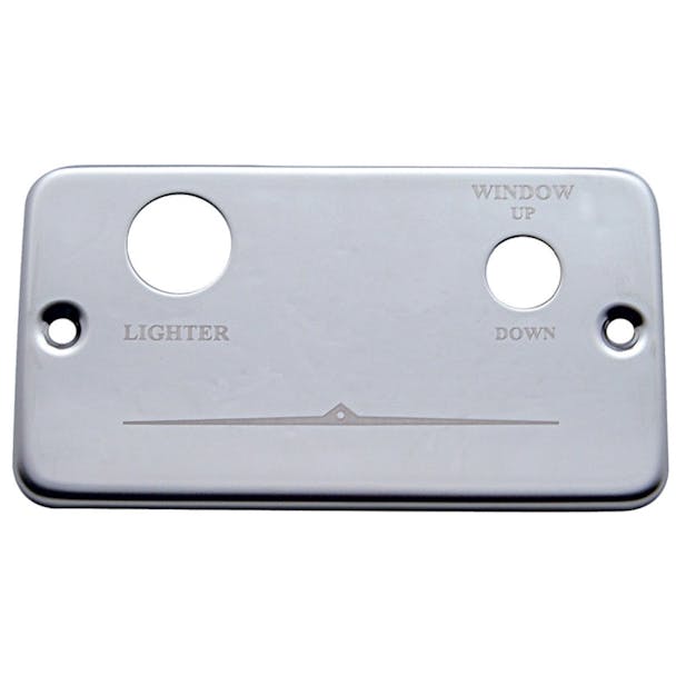 Freightliner Lighter/Window Right Plate Replacement
