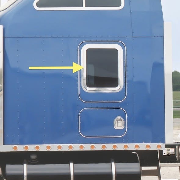 Kenworth Studio Sleeper Door Window Trims