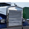 Kenworth W900L Replacement Stainless Steel Grill Angle