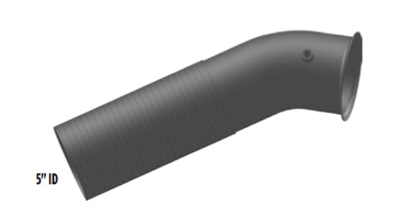 Freightliner Classic Turbo Pipe-Dimensions