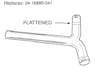 Freightliner Classic Y-Pipe Replaces 04-16885-041