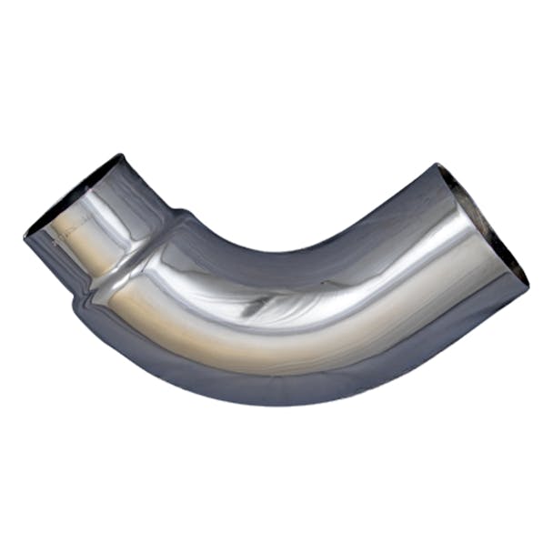  Freightliner Classic 6" Reduce to 5" OD Chrome Elbow 