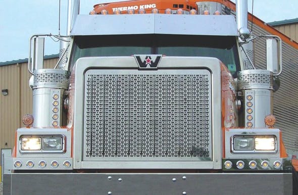 Western Star 4900 Punched Grill Insert