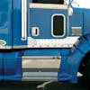 Peterbilt 386 Cab Panels With Bulls-Eye LEDs For Trucks With Fairings