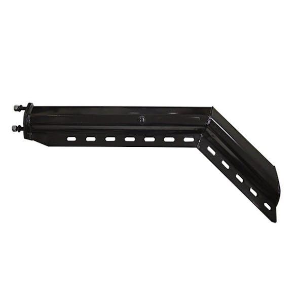 30" Black Economy Heavy Duty Mud Flap Hanger 45 Degree Angle