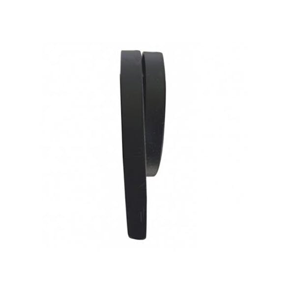 Black Straight Mud Flap Hanger - 1 Coil