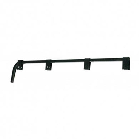 Black Straight Mud Flap Hanger - Default