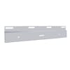 Stainless Top Mud Flap Light Bracket With 17" Light Bar Cutout Angled