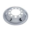 Front Wheel Cover For 22.5" Stud Piloted Wheels With 1.5" Lug Nuts And 2 Hand Holes