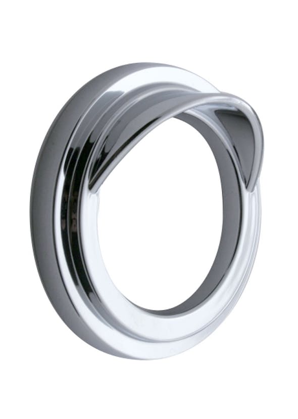 Freightliner Classic & FLD Chrome Plastic Gauge Cover (Side View)