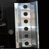 Peterbilt 389 Sleeper Corner Filler Panels with LED Lights By Valley Chrome