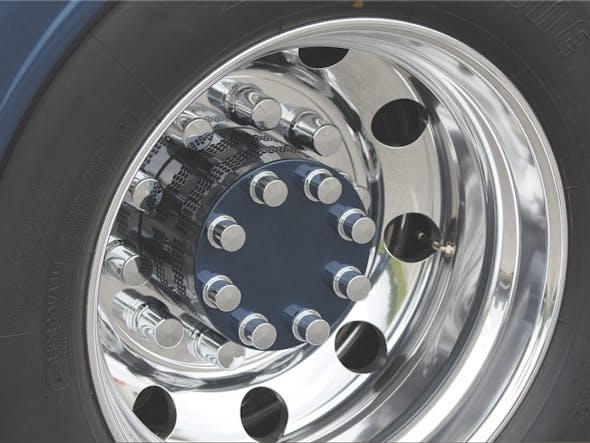 Gatling Gun Rear Axle Covers For Dana-Spicer & Rockwell Hubs With Paintable Sanded Finish