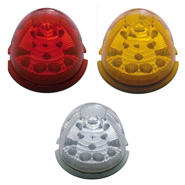 17 LED Cab Light With Watermelon Style Lens