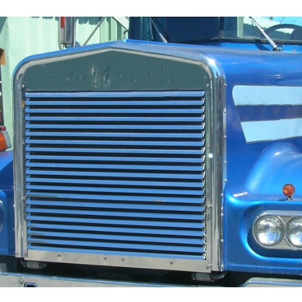 Kenworth W900A Grille Replacement with Louvered Bars