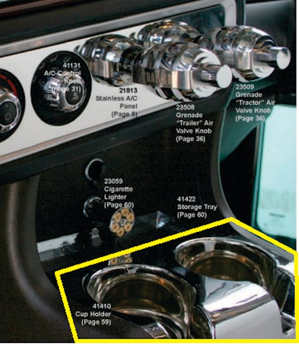 Kenworth W900 Interior Chrome Trims | Raney's Truck Parts - Page 2