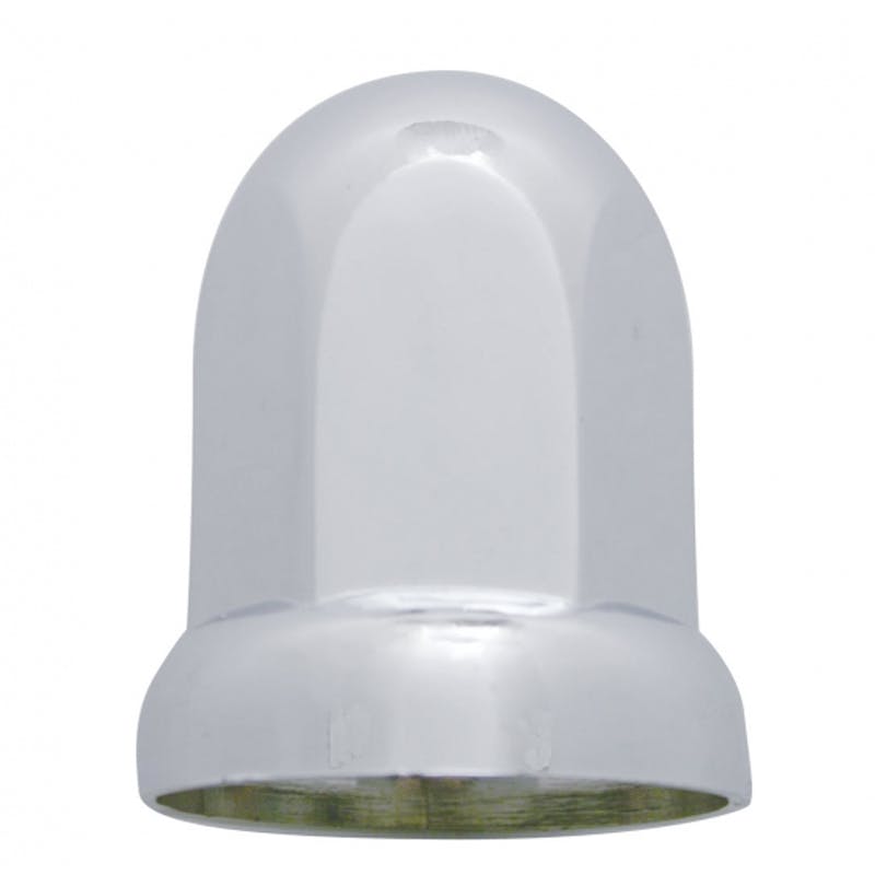 Chrome Plastic 33mm Push On Super Spike Nut Covers Raney's Truck Parts