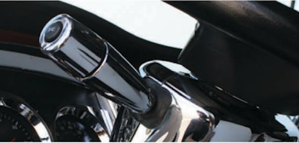 Kenworth Peterbilt 2006+ Chrome Turn Signal Lever Cover