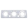 Peterbilt 2006+ Stainless Steel AC Control Plate