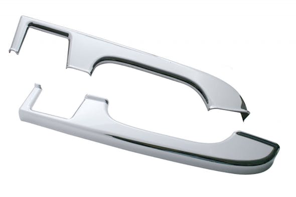 Freightliner Chrome Armrest Covers Driver & Passenger