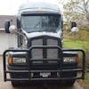 Kenworth T600A 1988-2007 ProTec Grill Guard (Black Steel, 25° Angle; Installed)