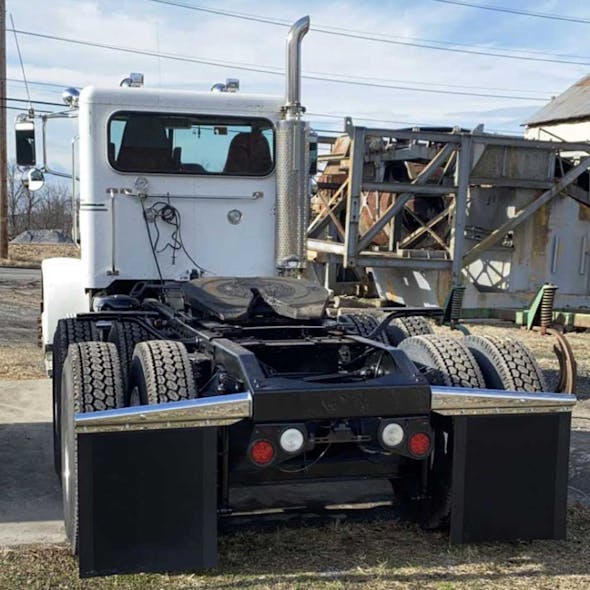 30" Chrome Heavy Duty Mud Flap Hanger On Truck