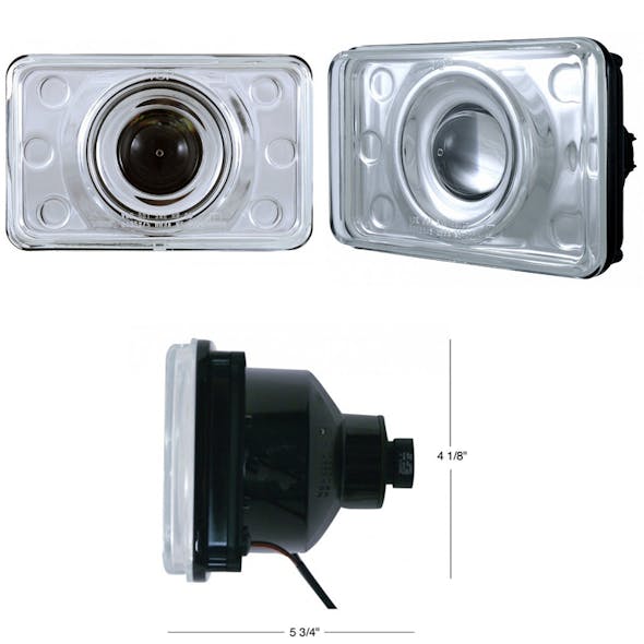 Crystal Projection Low Beam Headlight 165mm