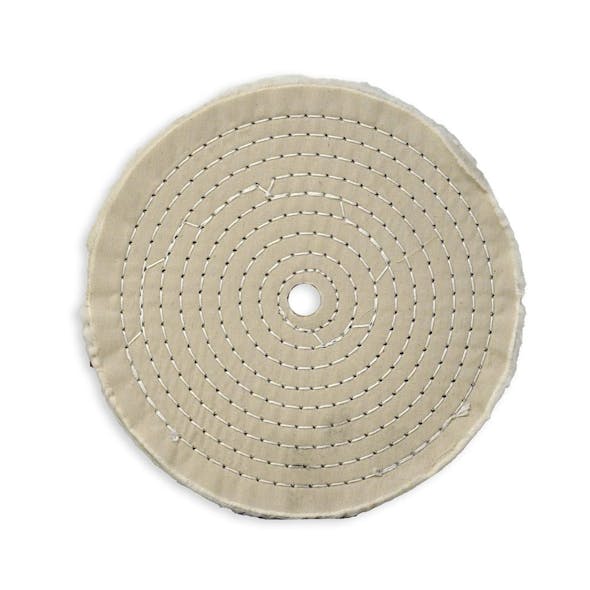 Zephyr Muslin Cotton 30ply Final Finish Buffing Wheel Flat