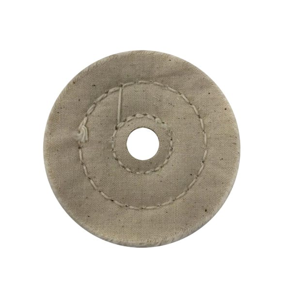 Zephyr 583RS50P-6 Cotton Muslin 6 50-Ply White Buffing Wheel