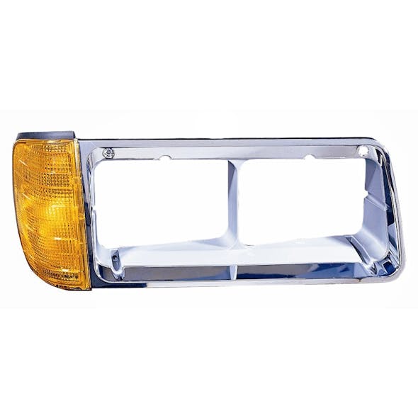 Freightliner FLD Headlight Bezel Driver
