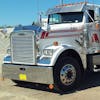 Freightliner Cabover FLD Chrome Bumper Left Side