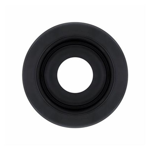 Rubber Grommet Black 2.5" Round