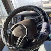 18" Diamond Cushion Steering Wheel Cover On Truck