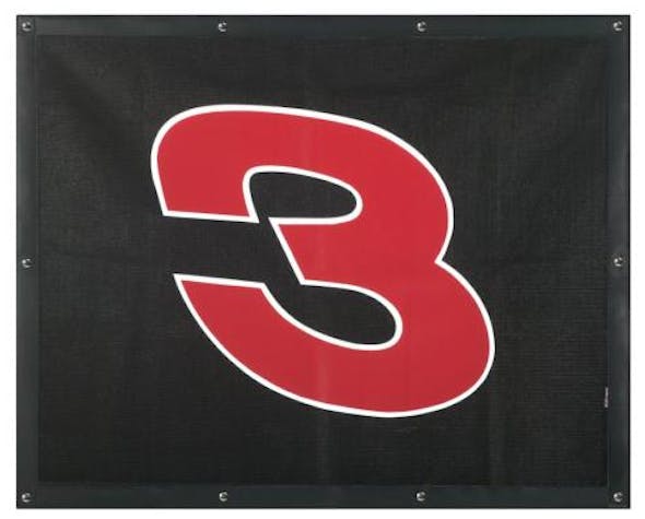 Kenworth W900L Extended Hood Dale Earnhardt Number 3 Bug Screen