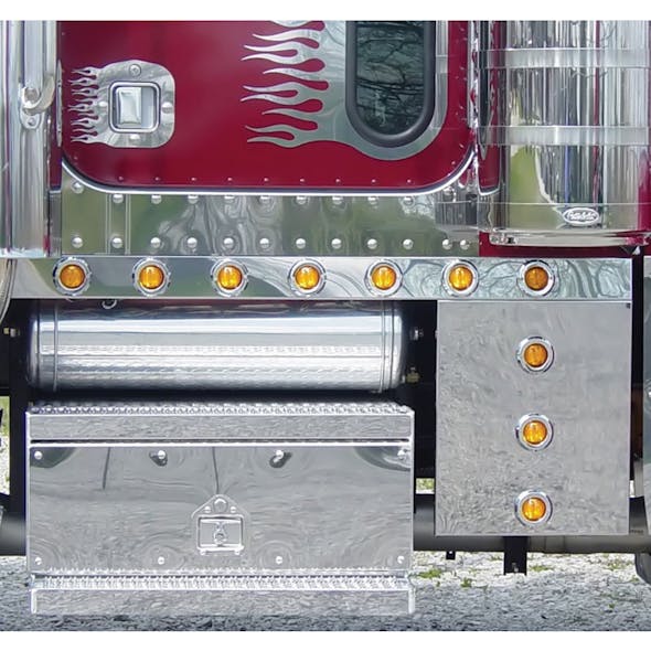 Peterbilt 379 Extended Cab Panels & Optional Cowl Panels With Bullseye LEDs