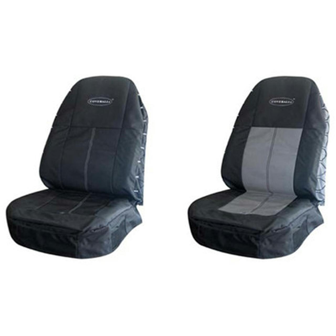 Custom Covers Universal SPORT 1500 3PC KIT BLK/RED Seat Cover