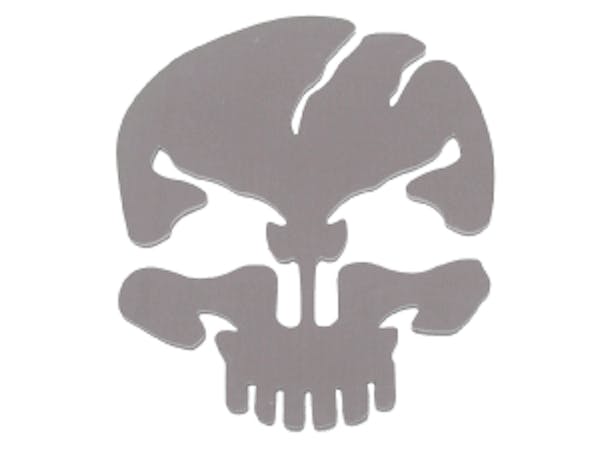 Stainless Steel Skull Cut Out