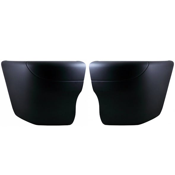 Freightliner Columbia Grey Bumper Corners 21-26021-004 21-26021-005