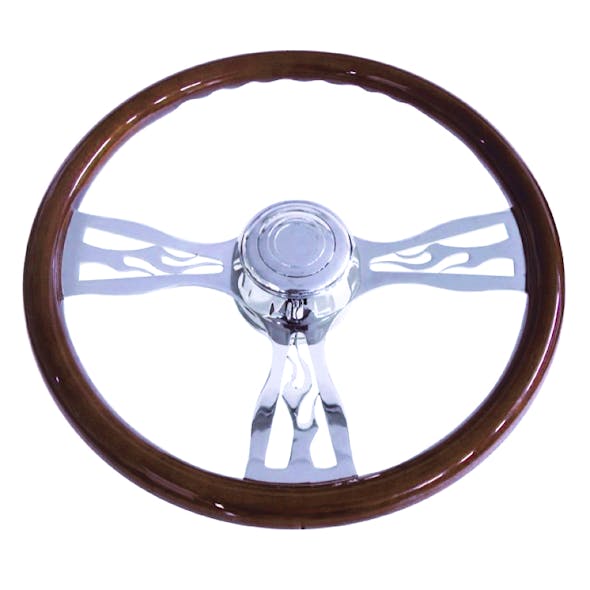 Freightliner 18" Flame Steering Wheel