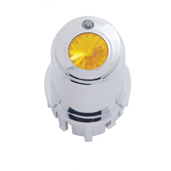 Kenworth Center A/C Control Knob With Amber Diamond