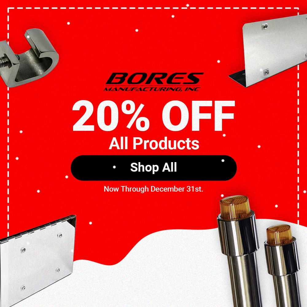 Upgrade your rig with Bores Manufacturing parts! Enjoy 20% off all semi-truck accessories this December at Raney's Truck Parts. Shop quality now!